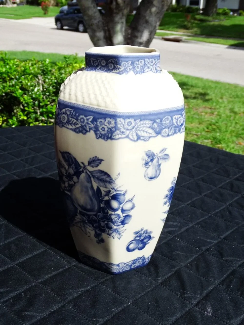 Antica Fabbrica Realle Blue and White Italian Porcelain Vase 10